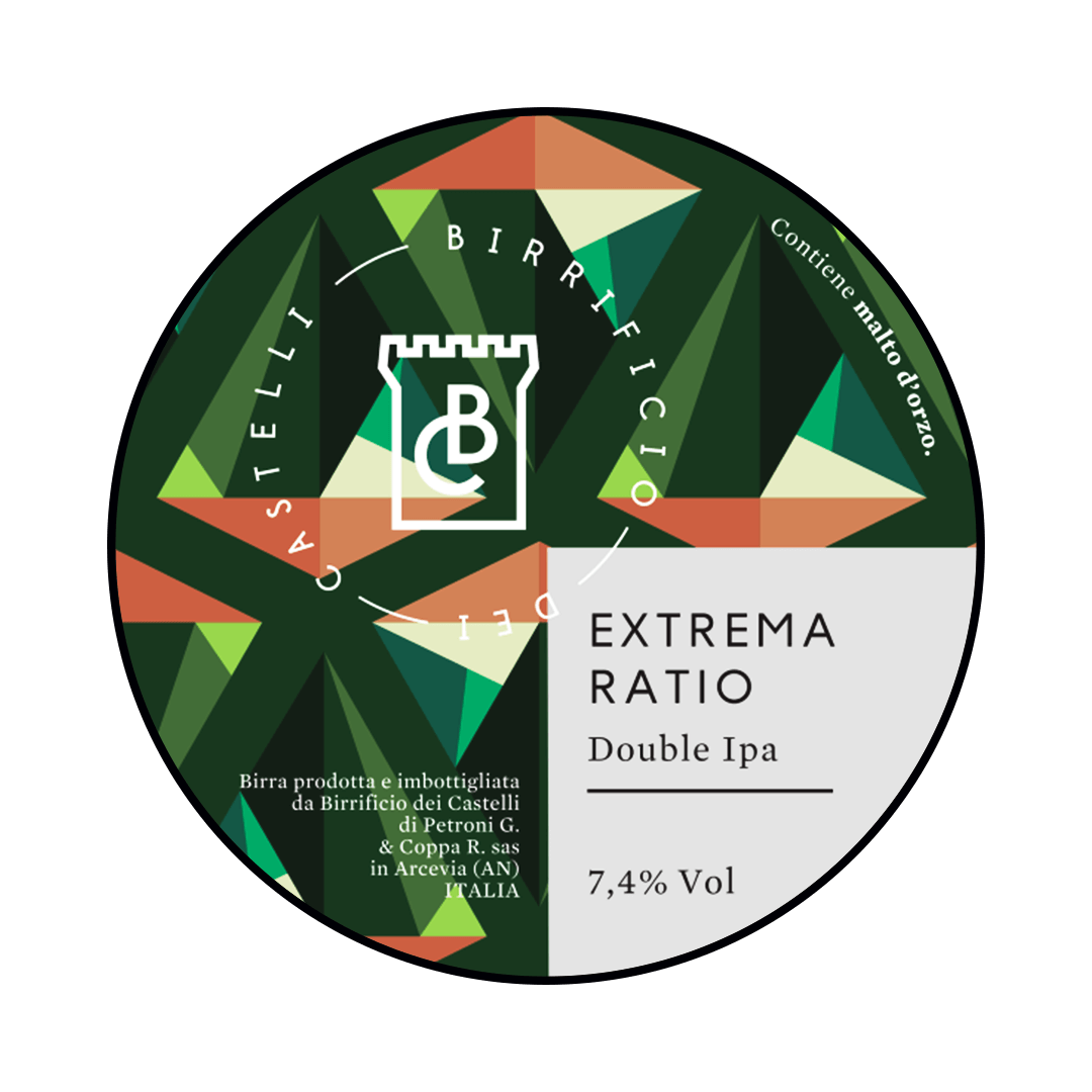 Birrificio dei Castelli Birrificio dei Castelli ∣ Extrema Ratio ∣ 7,4% ∣ Polykeg 24 Lt. (Baionetta) 24 LT POLYKEG Organic Beer