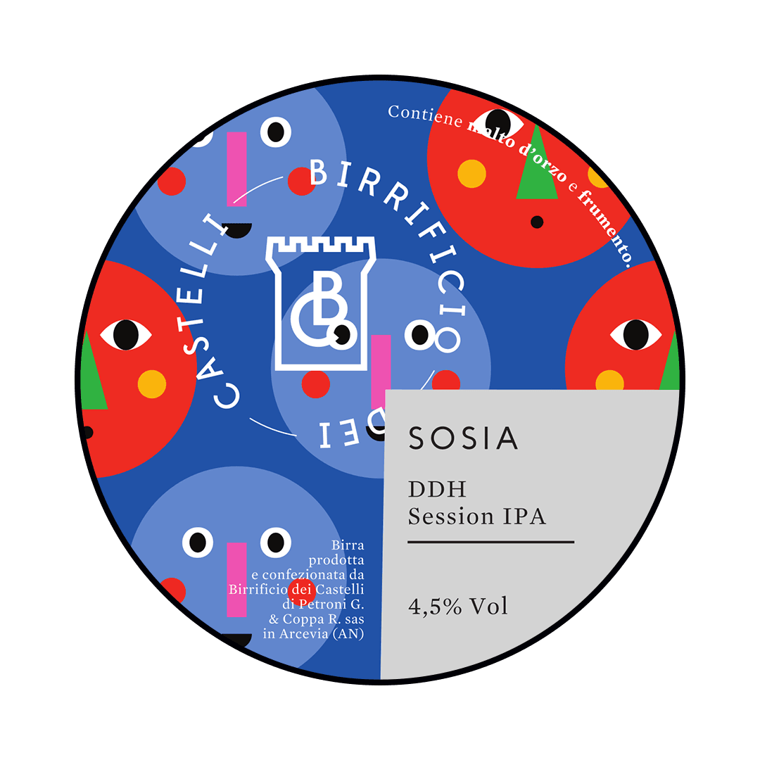 Birrificio dei Castelli Birrificio dei Castelli | Sosia | 4,5% | Polykeg 24 Lt. (Baionetta) 24 LT POLYKEG Organic Beer