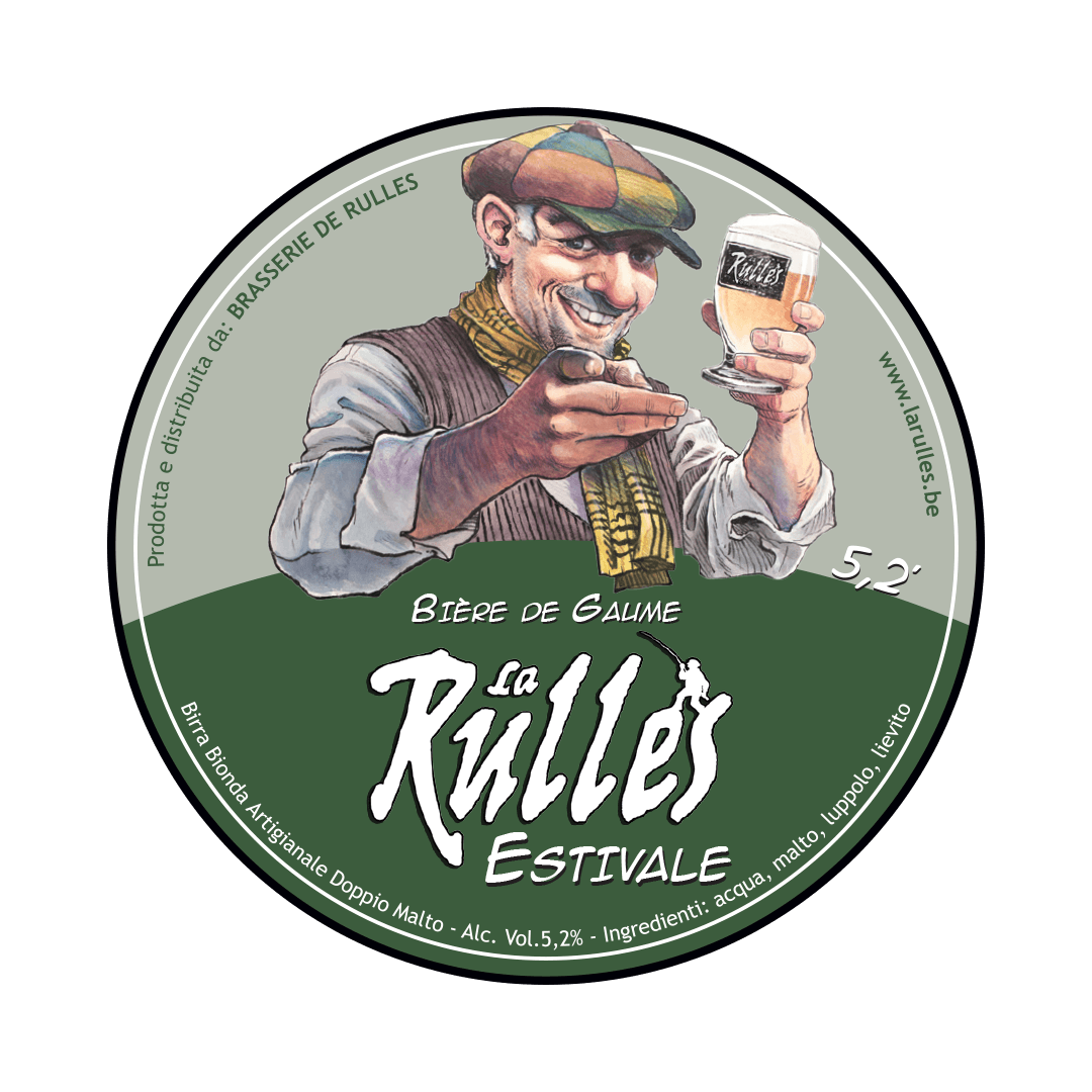 De Rulles La Rulles | Estivale Belgian Ale | 5,2% | Acciaio 20 Lt. (Baionetta) 20 LT ACCIAIO Organic Beer