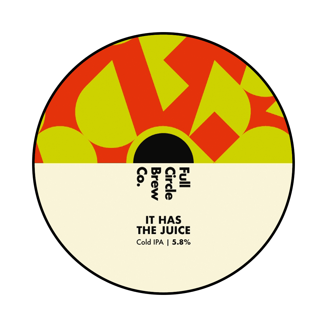 Full Circle Full Circle ∣ It Has The Juice ∣ 5,8% ∣ Keykeg con Sacca 30 Lt. 30 LT Organic Beer