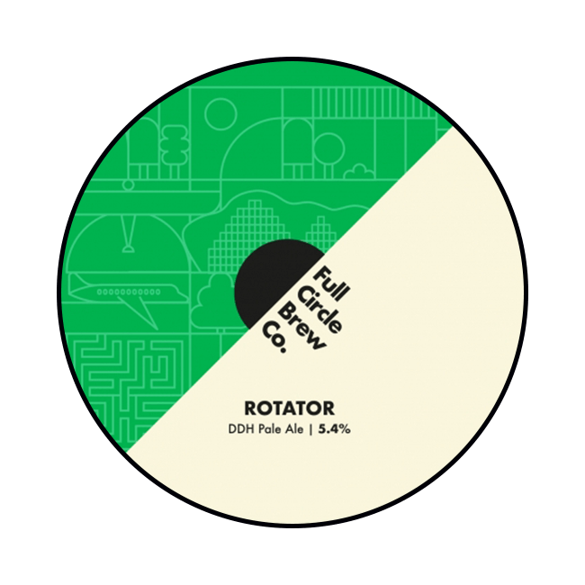 Full Circle Full Circle | Rotator | 5,2% | Keykeg con sacca 30 Lt. 30 LT Organic Beer