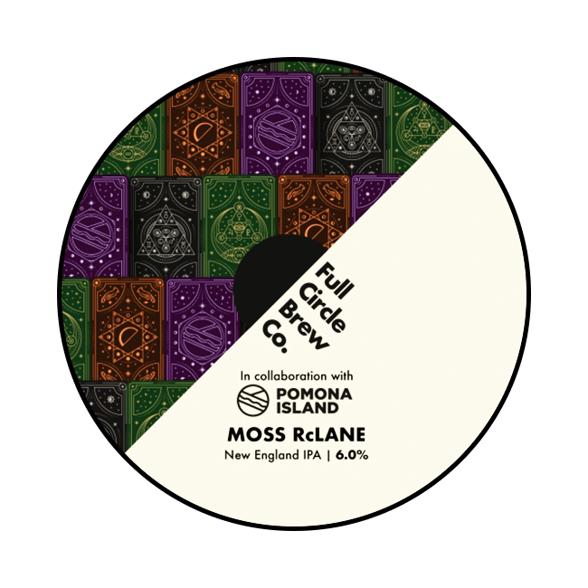 Full Circle Full Circle x Pomona Island | Moss RcLane | 6,0% | Keykeg con sacca 30 Lt. 30 LT Organic Beer