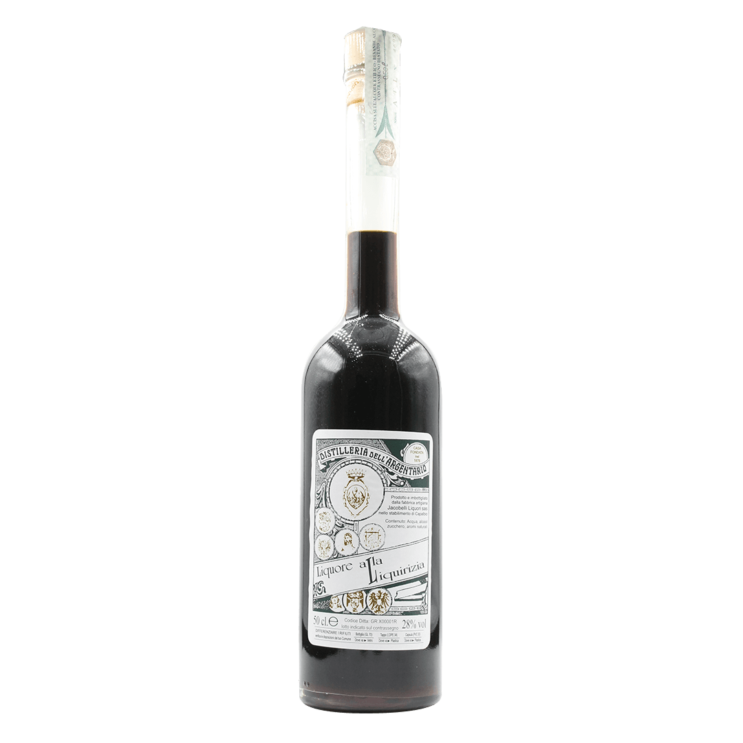 Jacobelli Jacobelli ∣ Liquore alla Liquirizia | 28% ∣ 50 Cl. LIQUORI Organic Beer