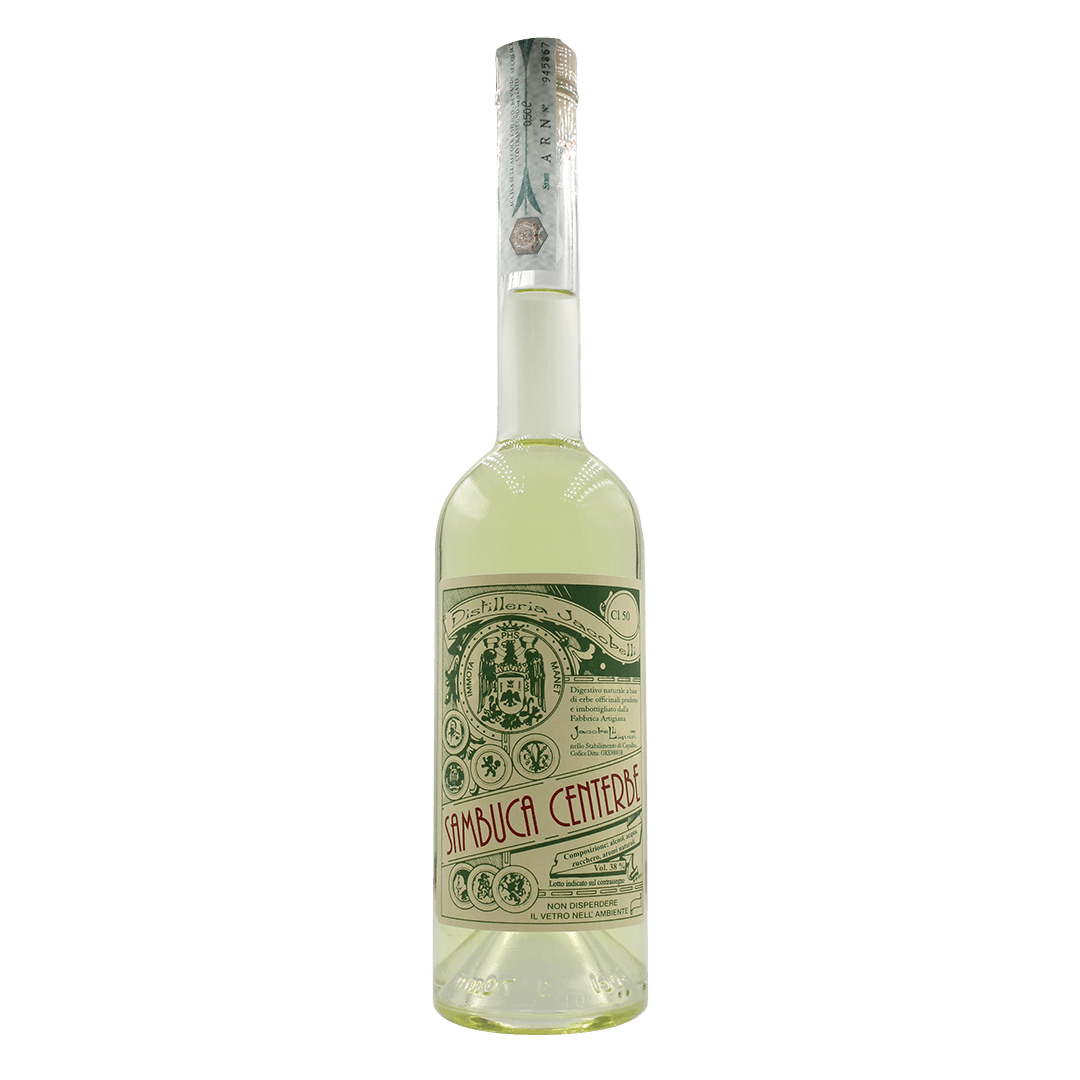 Jacobelli Jacobelli ∣ Sambuca Centerbe ∣ 38% ∣ 50 Cl. LIQUORI Organic Beer