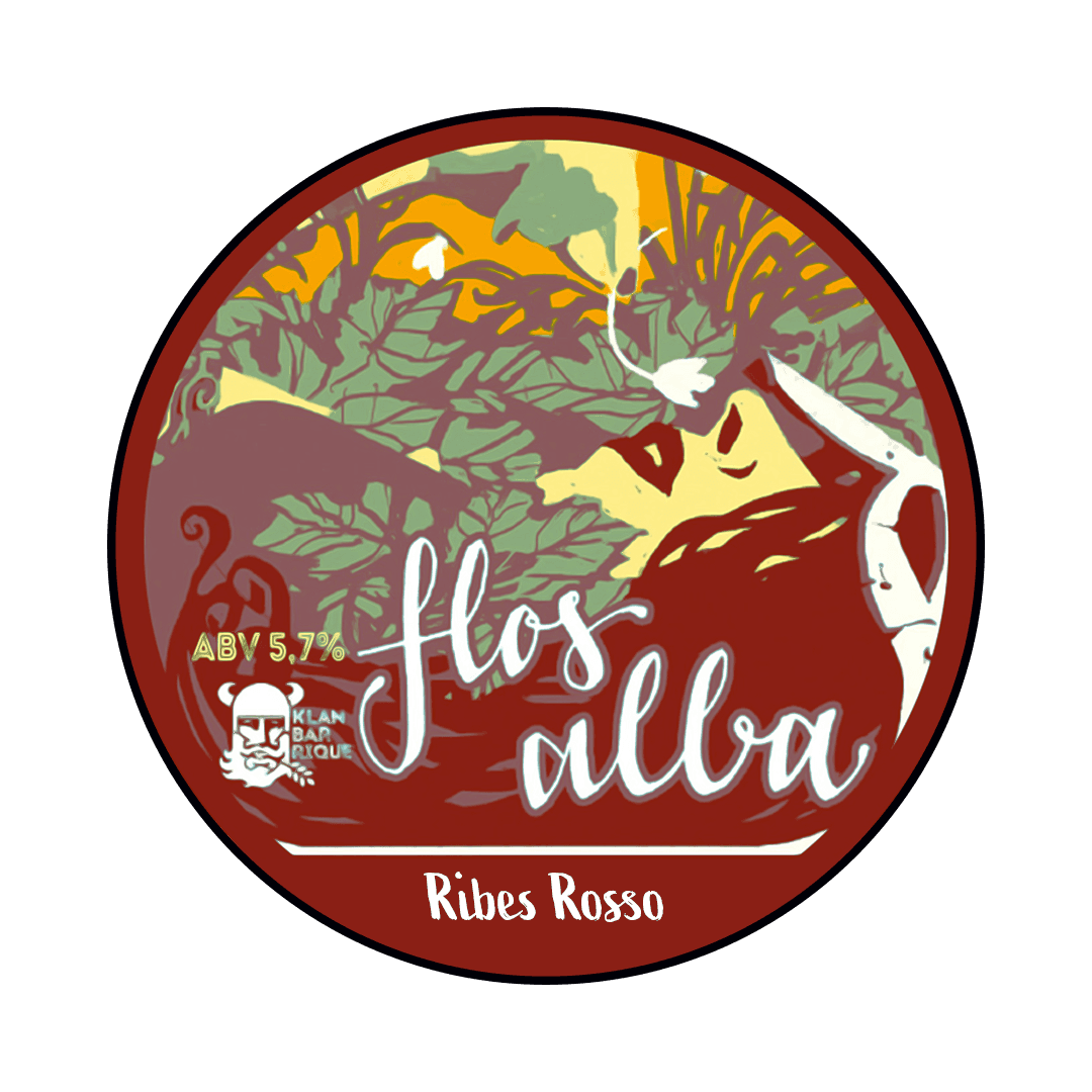 Klanbarrique Klanbarrique ∣ Flos Alba Ribes Rosso ∣ 5,7% ∣ Keykeg con Sacca 20 Lt. (Scivolo) 20 LT Organic Beer