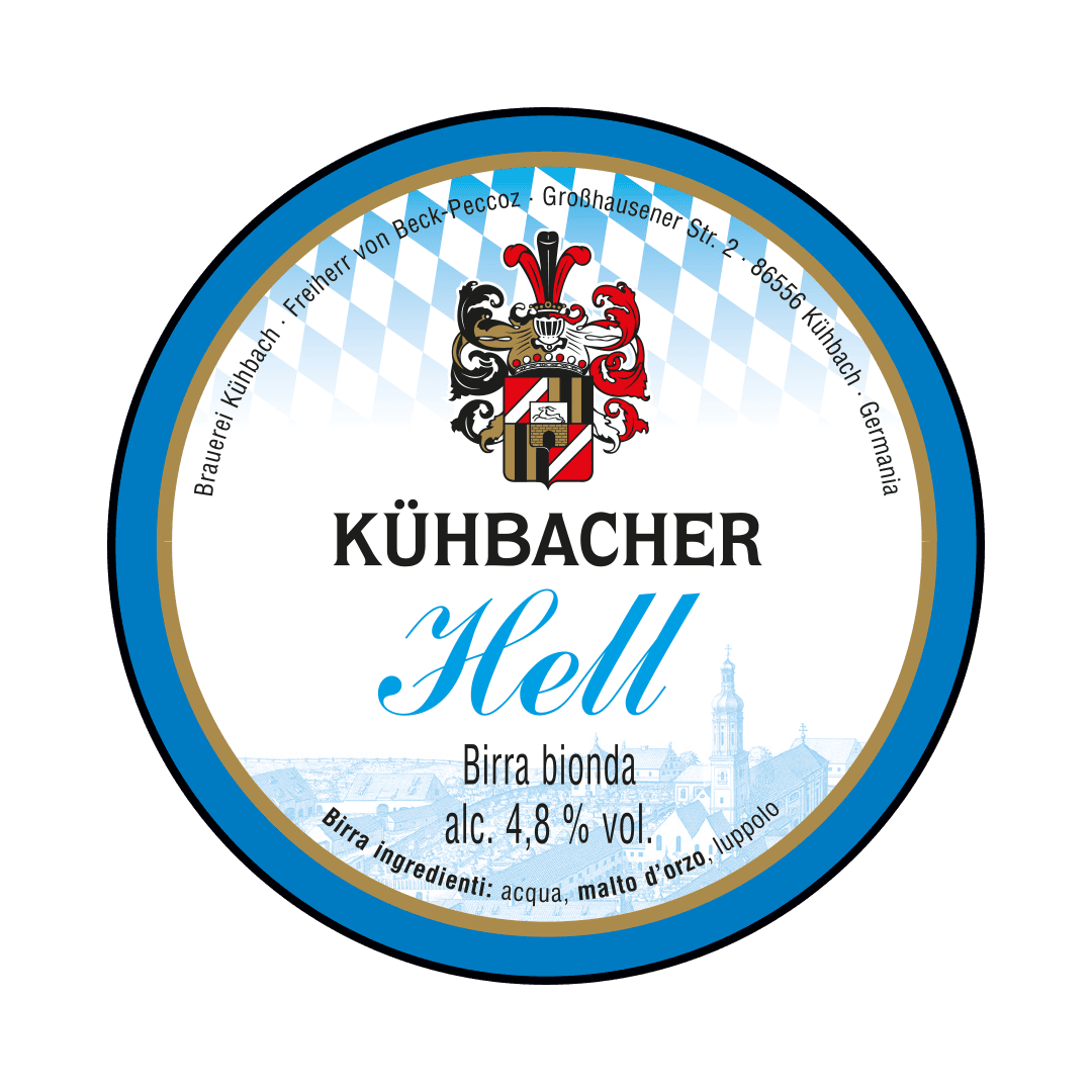 Kuhbacher Kuhbacher ∣ Hell ∣ 4,8% ∣ Acciaio 30 Lt. (Scivolo) 30 LT Organic Beer