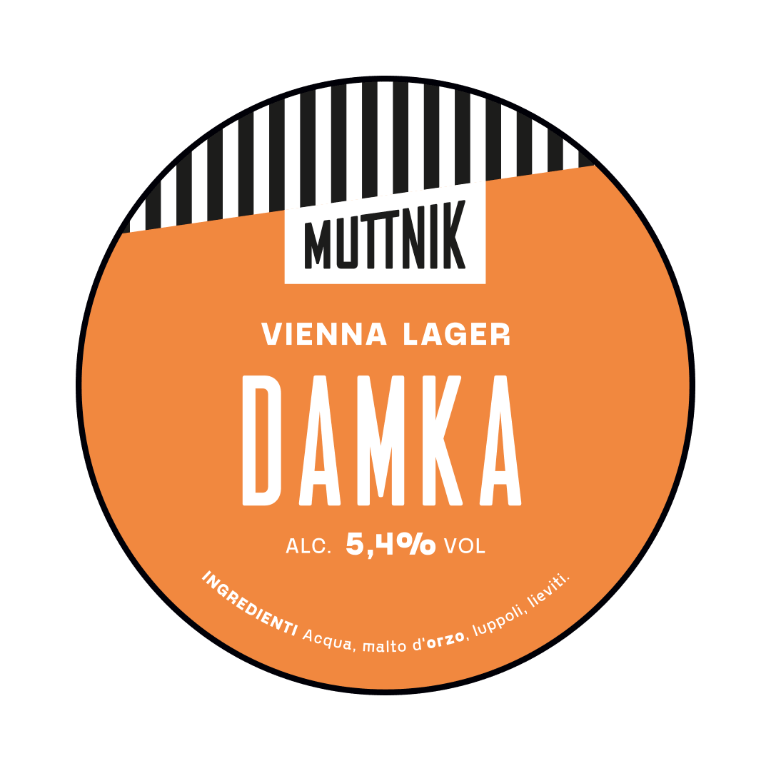 Muttnik Muttnik | Damka | 5,4% | Acciaio 20 Lt. (Baionetta) 20 LT ACCIAIO Organic Beer