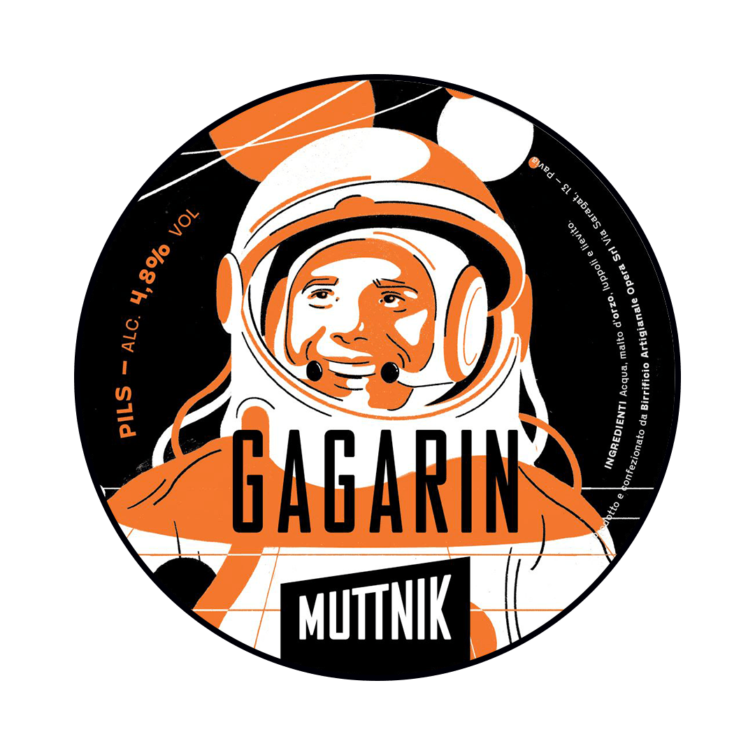 Muttnik Muttnik | Gagarin | 4,8% | Acciaio 20 Lt. (Baionetta) 20 LT ACCIAIO Organic Beer
