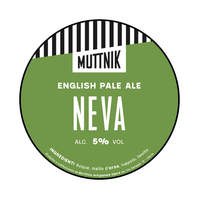 Muttnik Muttnik | Neva | 5% | Acciaio 20 Lt. (Baionetta) 20 LT ACCIAIO Organic Beer