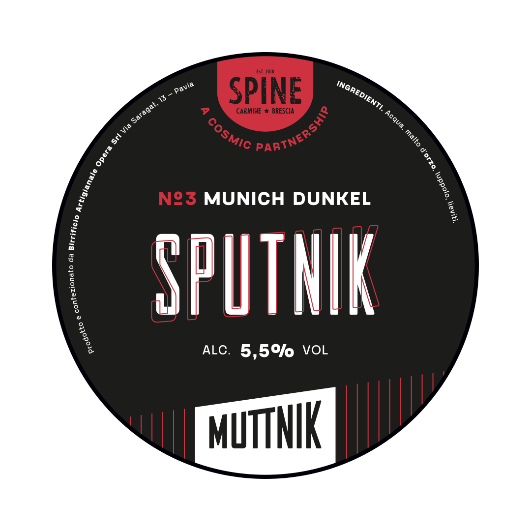Muttnik Muttnik | Sputnik N°03 | 5,5% | Acciaio 20 Lt. (Baionetta) 20 LT ACCIAIO Organic Beer