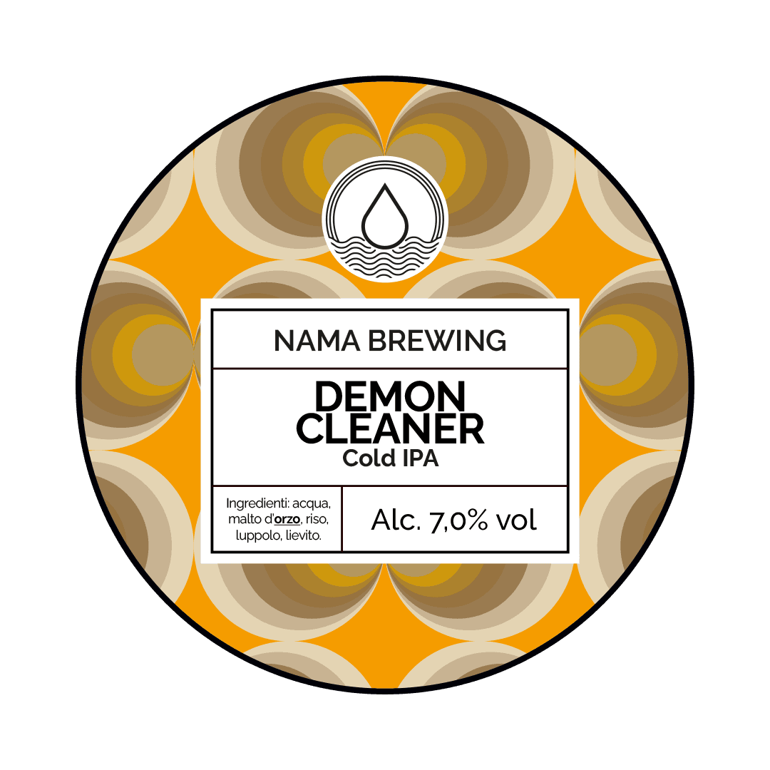 Nama Brewing Nama Brewing ∣ Demon Cleaner ∣ 7% ∣ Acciaio 20 Lt. (Baionetta) 20 LT ACCIAIO Organic Beer