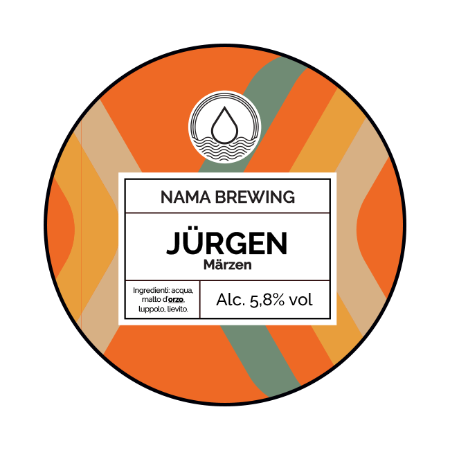 Nama Brewing Nama Brewing | Jurgen | 5,8% | Acciaio 20 Lt. Baionetta 20 LT ACCIAIO Organic Beer