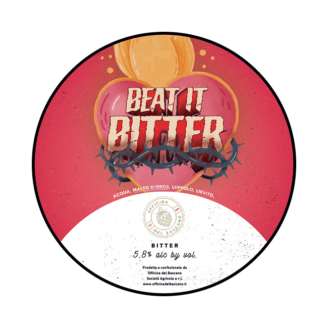 Officina del Baccano Officina Del Baccano | Beat It Bitter | 5,8% | Polykeg 24 Lt. Baionetta 24 LT Organic Beer