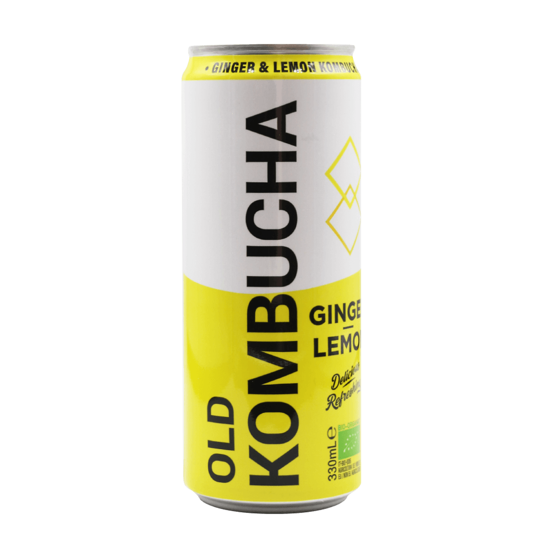 Old Kombucha Old Kombucha | Ginger Lemon | 33 Cl. (Ct 24 Pz) 33 CL Organic Beer