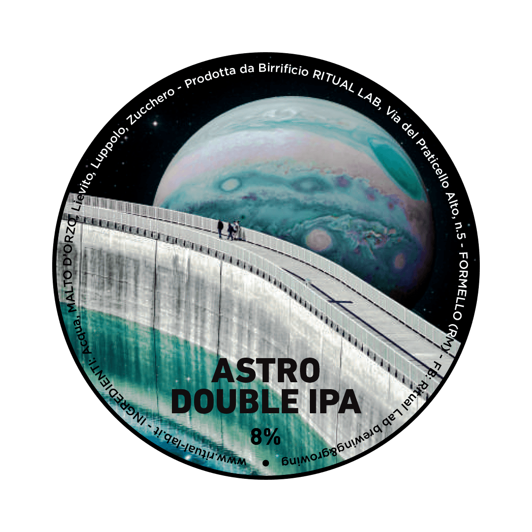 Ritual Lab Ritual Lab | Astro | 8% | Acciaio 20 Lt. (Baionetta) 20 LT ACCIAIO Organic Beer
