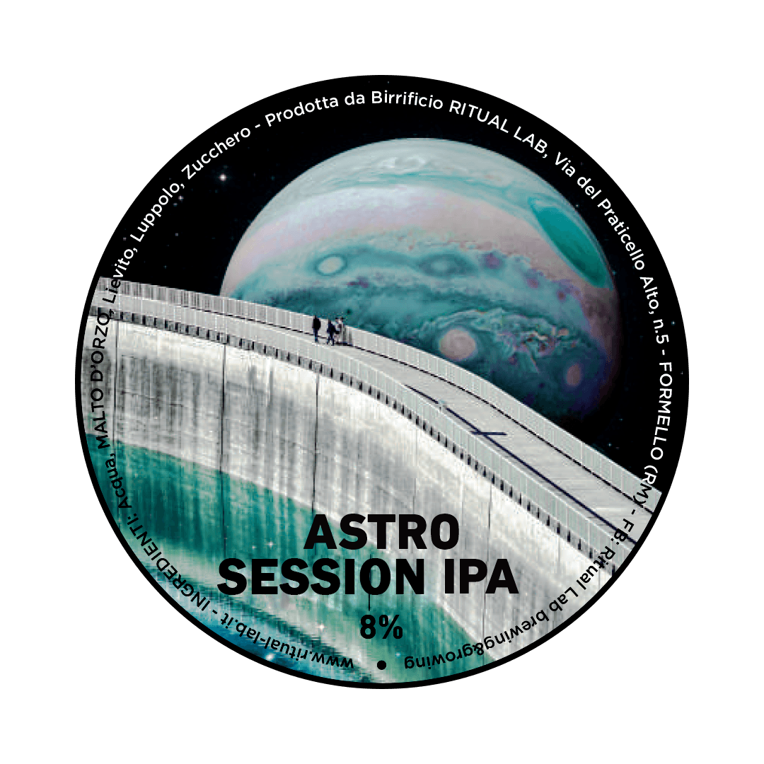 Ritual Lab Ritual Lab | Astro | 8% | Acciaio 20 Lt. (Baionetta) 20 LT ACCIAIO Organic Beer