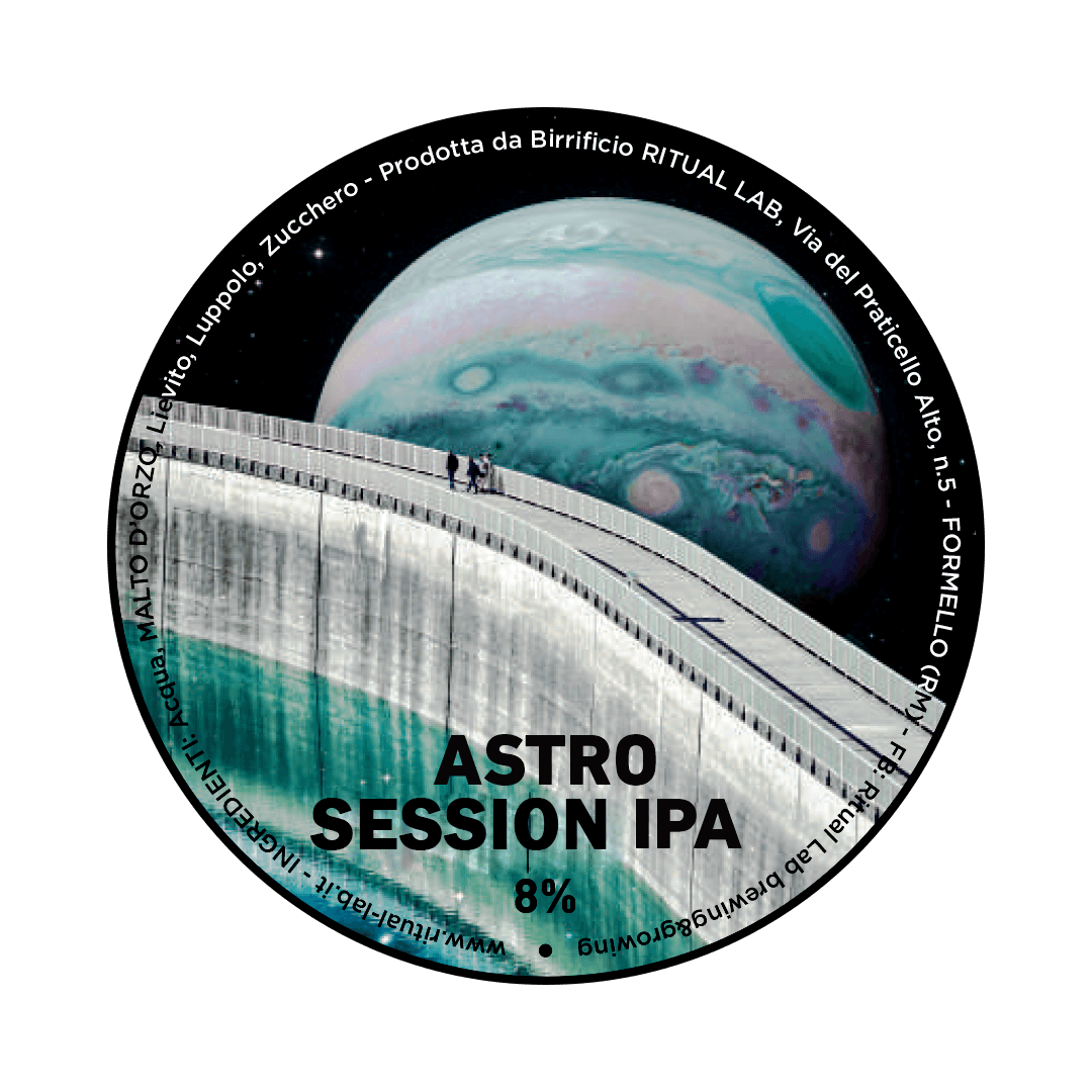 Ritual Lab Ritual Lab | Astro IPA | 6,5% | Acciaio 25 Lt. Baionetta 25 LT ACCIAIO Organic Beer