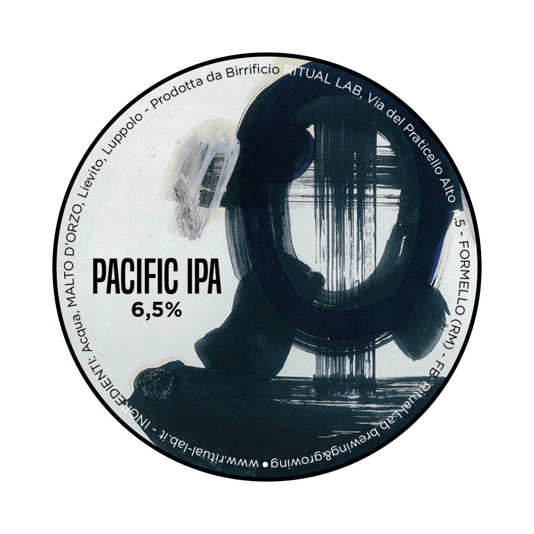 Ritual Lab Ritual Lab ∣ Pacific IPA ∣ 6,5% ∣ Acciaio 25 Lt. (Baionetta) 25 LT ACCIAIO Organic Beer