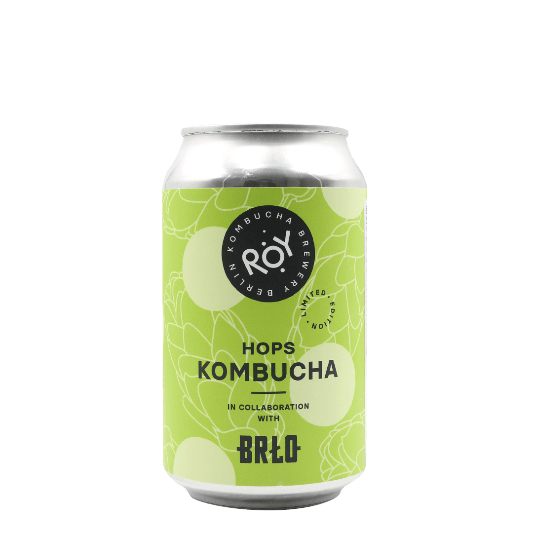 ROY Kombucha ROY Kombucha ∣ Hops ∣ 33 Cl. (Ct 24 Pz) 33 CL Organic Beer