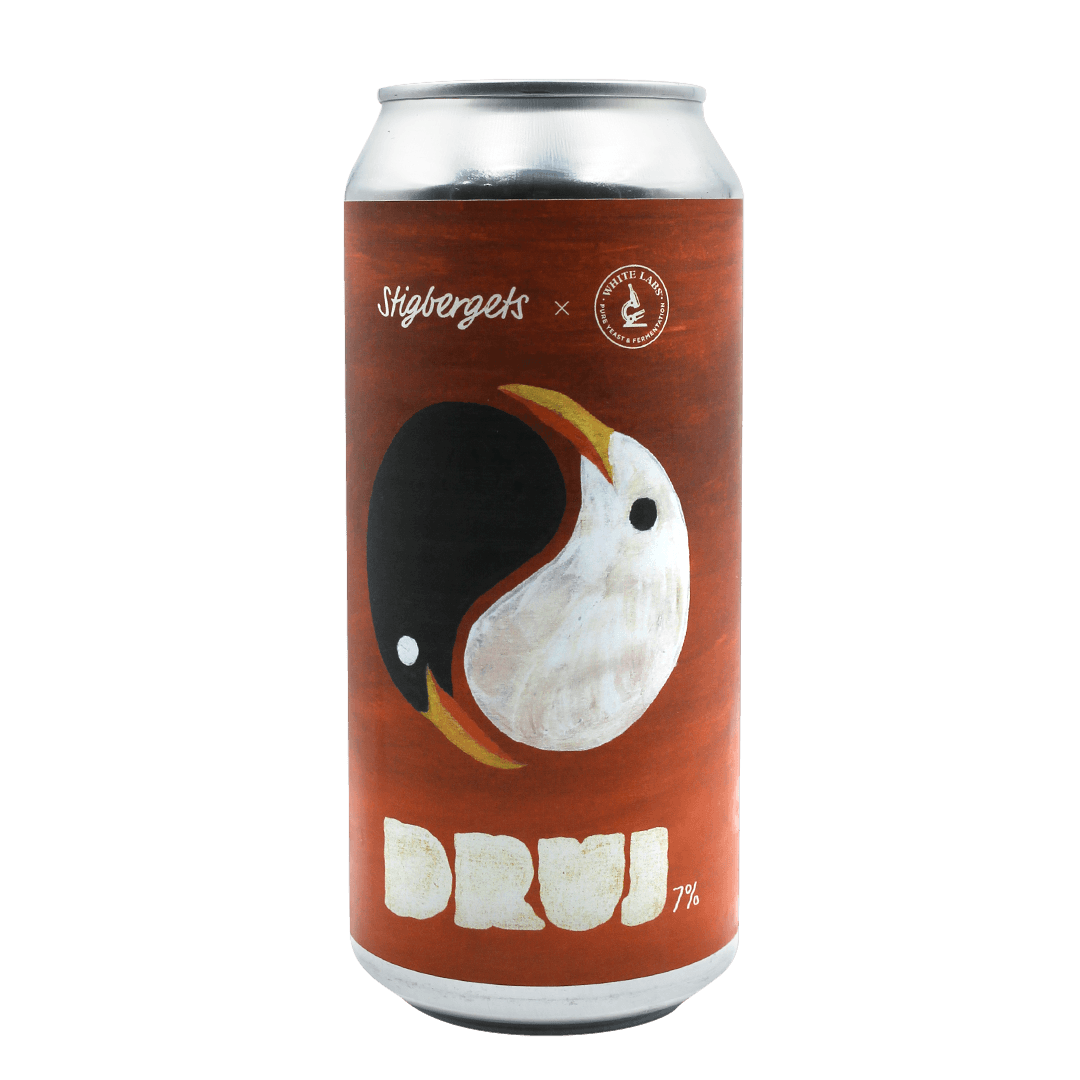 Stigbergets Stigbergets collab. White Labs ∣ Druj ∣ 7% ∣ 44 Cl. (Ct 24 Pz) 44 CL Organic Beer