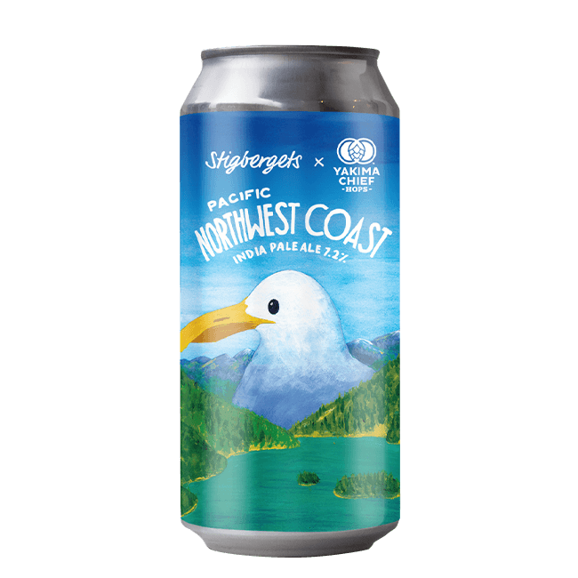 Stigbergets Stigbergets x Yakima Chief Hops | Pacific Northwest Coast | 7,2% | Lattina 44 Cl. (Ct 24 Pz) 44 CL Organic Beer