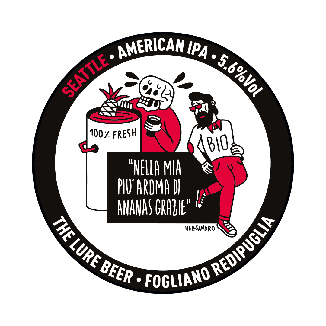 The Lure The Lure ∣ Seattle Gluten Free ∣ 5,6% ∣ Acciaio 20 Lt. (Scivolo) 20 LT Organic Beer