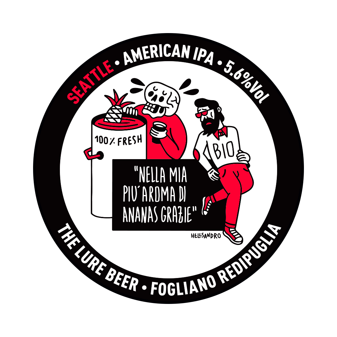 The Lure The Lure | Seattle Gluten Free | 5,6% | Polykeg 24 Lt. Scivolo 24 LT POLYKEG Organic Beer