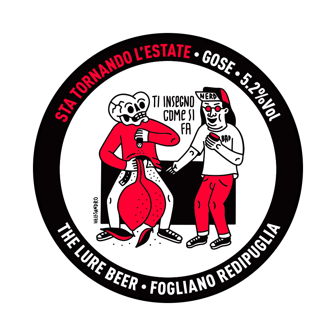 The Lure The Lure | Sta Tornando L'Estate | 5,2% | Polykeg 24 Lt. Scivolo 24 LT POLYKEG Organic Beer