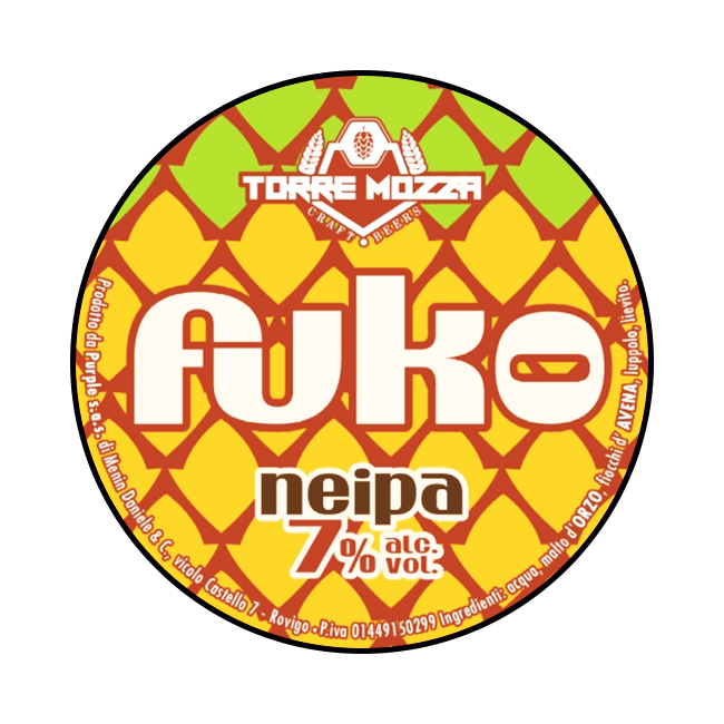 Torre Mozza Torre Mozza | Fuko | 7,0% | Polykeg 25 Lt. Baionetta 25 LT Organic Beer