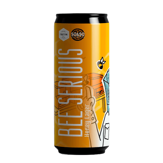 50&50 50&50 | Bee Serious | 6,5% | Lattina 33 Cl. 33 CL Organic Beer