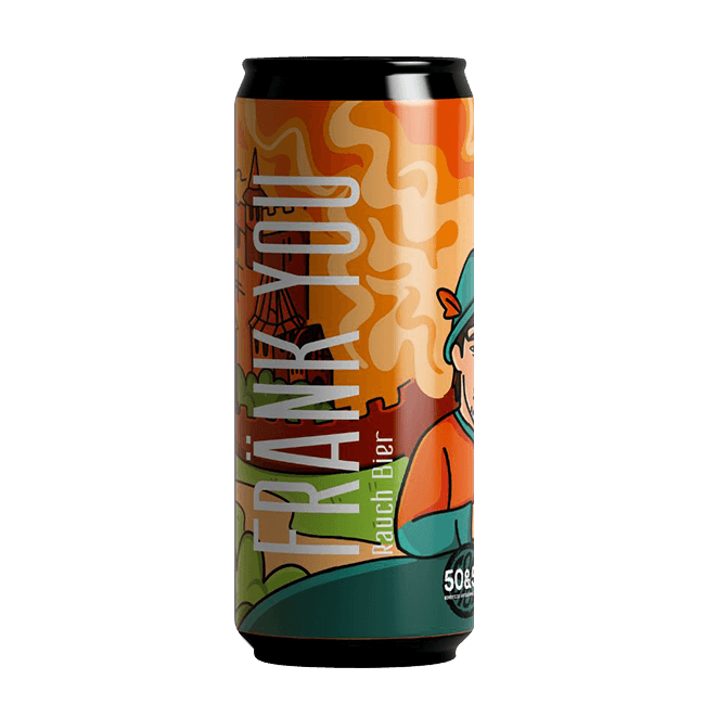 50&50 50&50 | Frank You | 5,3% | Lattina 33 Cl. 33 CL Organic Beer
