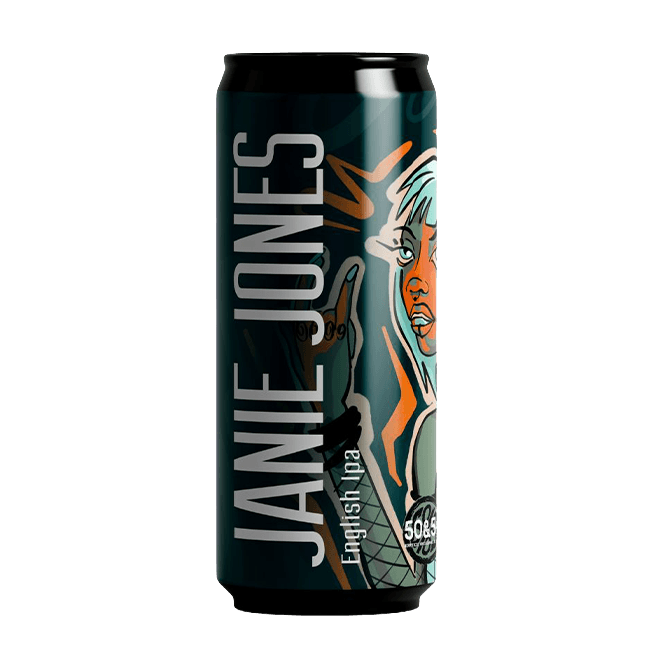 50&50 50&50 | Janie Jones | 5,8% | Lattina 33 Cl. 33 CL Organic Beer