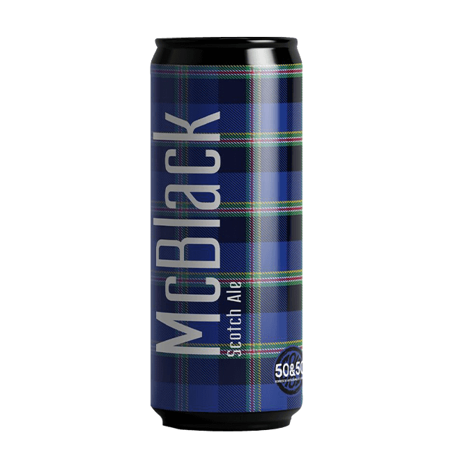 50&50 50&50 | McBlack | 8,0% | Lattina 33 Cl. 33 CL Organic Beer