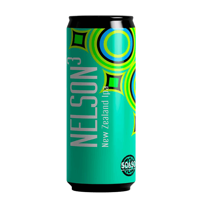 50&50 50&50 | Nelson3 | 6,5% | Lattina 33 Cl. 33 CL Organic Beer