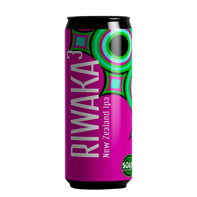 50&50 50&50 | Riwaka3 | 7,0% | Lattina 33 Cl. 33 CL Organic Beer