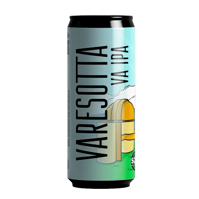 50&50 50&50 | Varesotta Gluten Free | 5,0% | Lattina 33 Cl. Organic Beer