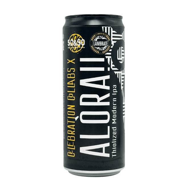 Lattina 33 Cl. della birra artigianale Alòra!! di 50&50, Varese