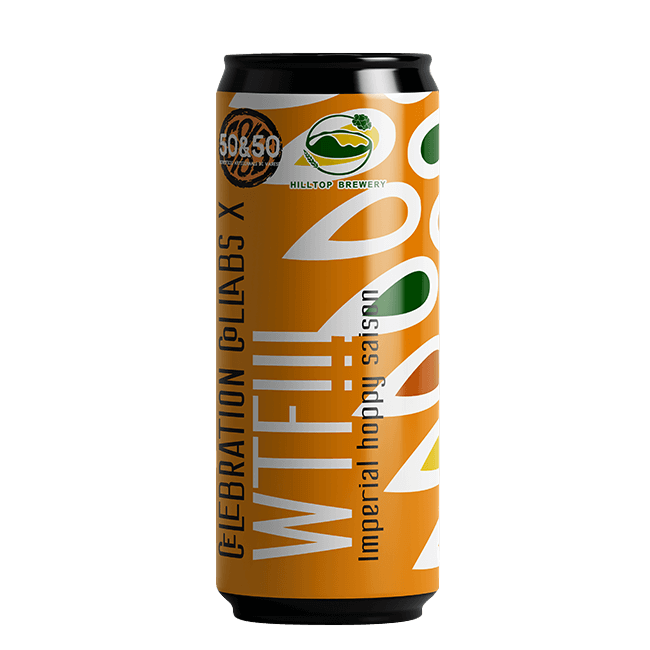 Lattina 33 Cl. della birra artigianale WTF! di 50&50, Varese