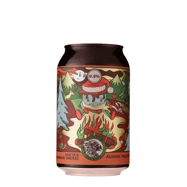 Amundsen Amundsen | Santa's Cinnamon Smores | 0,5% | Lattina 33 Cl. 33 CL Organic Beer