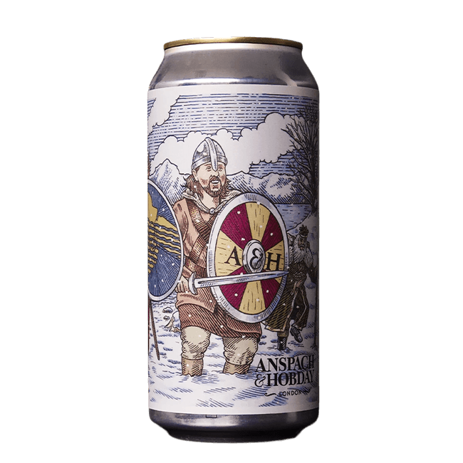 Lattina 44 Cl. della birra artigianale A Yulelaw Christmas di Anspach & Hobday, Londra