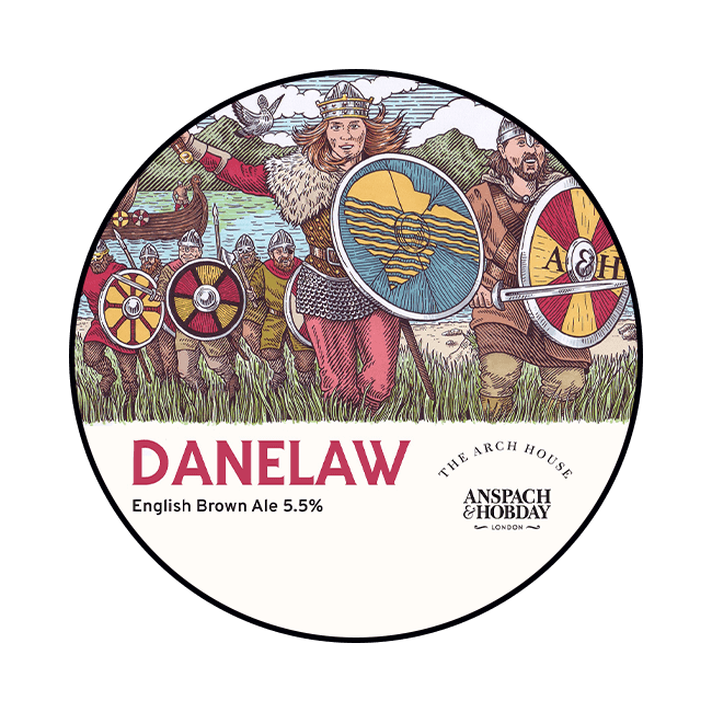 Anspach & Hobday Anspach & Hobday | Danelaw | 5,5% | Keykeg 30 Lt. 30 LT Organic Beer