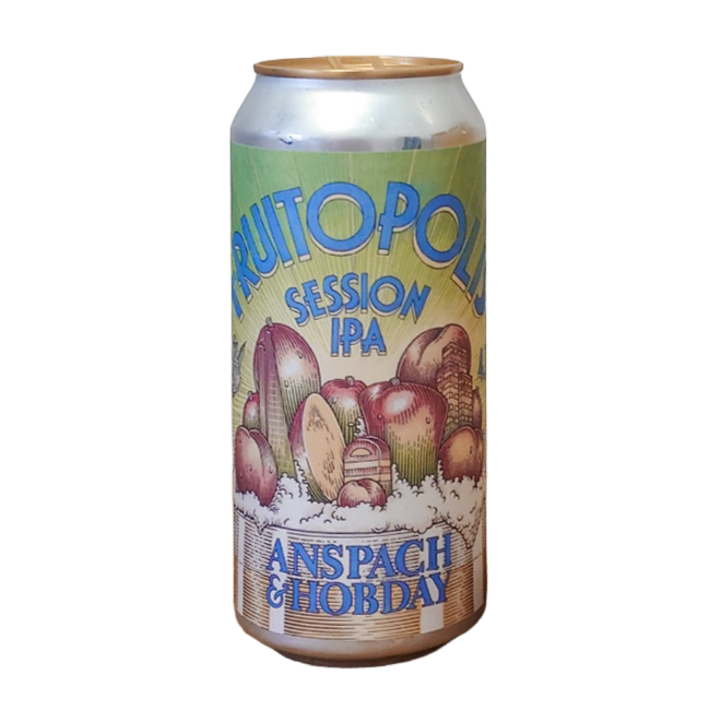 Anspach & Hobday Anspach & Hobday | Fruitopolis | 4,7% | Lattina 44 Cl. 44 CL Organic Beer