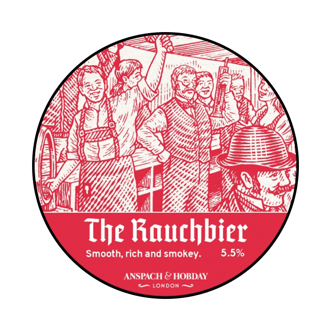 Keykeg 20 Lt. della birra artigianale Rauchbier di Anspach & Hobday, Londra