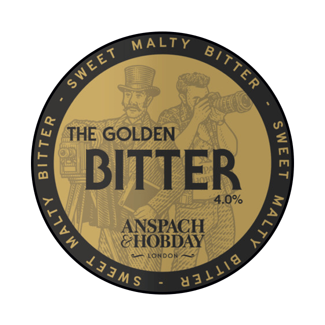 Anspach & Hobday Anspach & Hobday | The Golden Bitter | 4,0% | Cask Acciaio 41 Lt. 41 LT Organic Beer