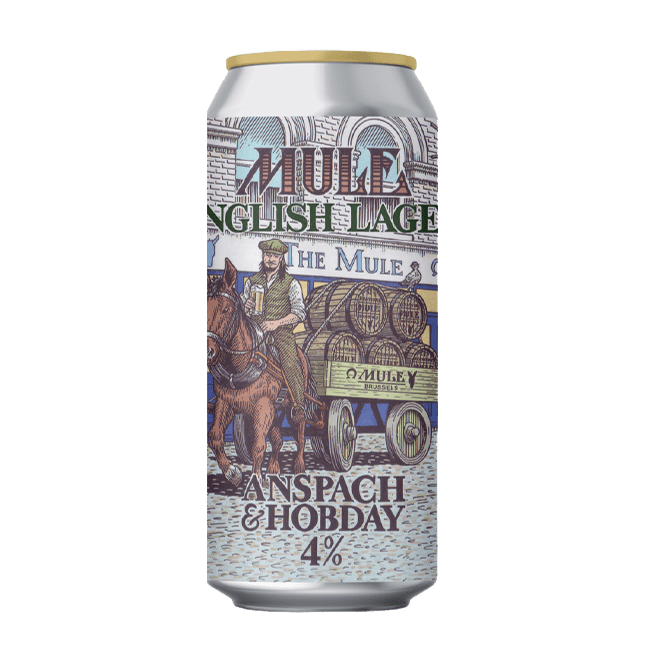 Anspach & Hobday Anspach & Hobday x The Mule | Mule | 4,7% | Lattina 44 Cl. 44 CL Organic Beer
