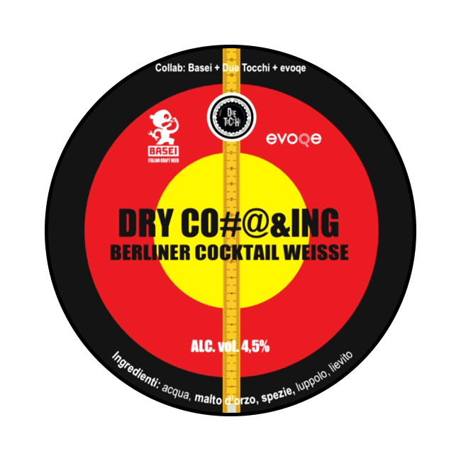 Polykeg con Sacca 24 Lt. della birra artigianale Dry Co#@&ing di Basei, Latisana