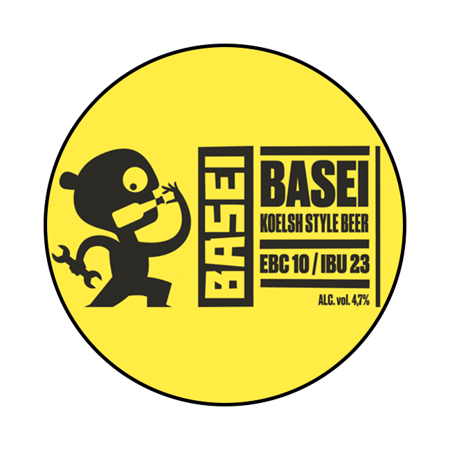Basei Basei | Kolsch | 4,7% | Polykeg 24 Lt. 24 LT Organic Beer