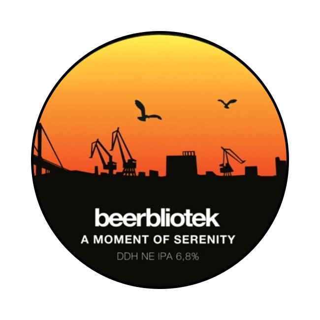 Beerbliotek Beerbliotek | A Moment Of Serenity | 6,8% | Keykeg 30 Lt. 30 LT Organic Beer