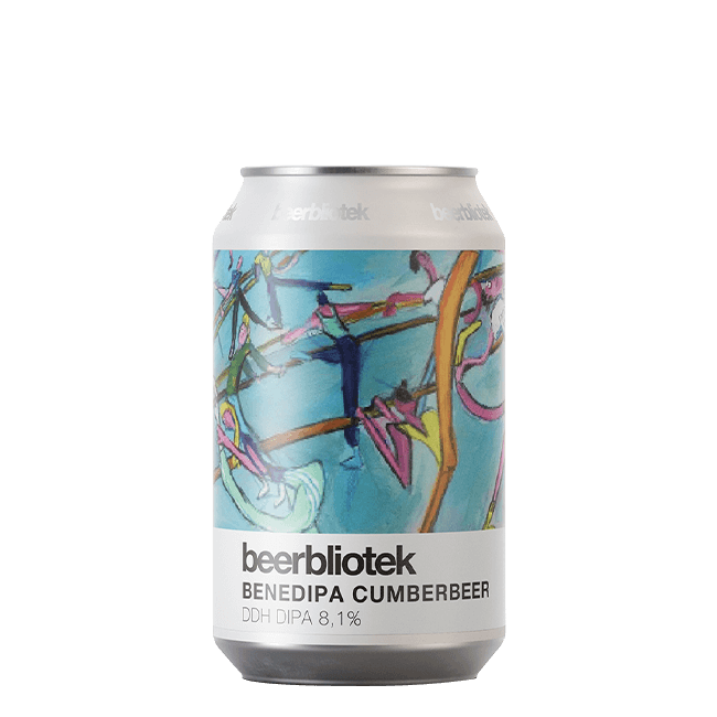 Lattina 33 Cl. della birra artigianale Benedipa Cumberbeer di Beerbliotek, Göteborg