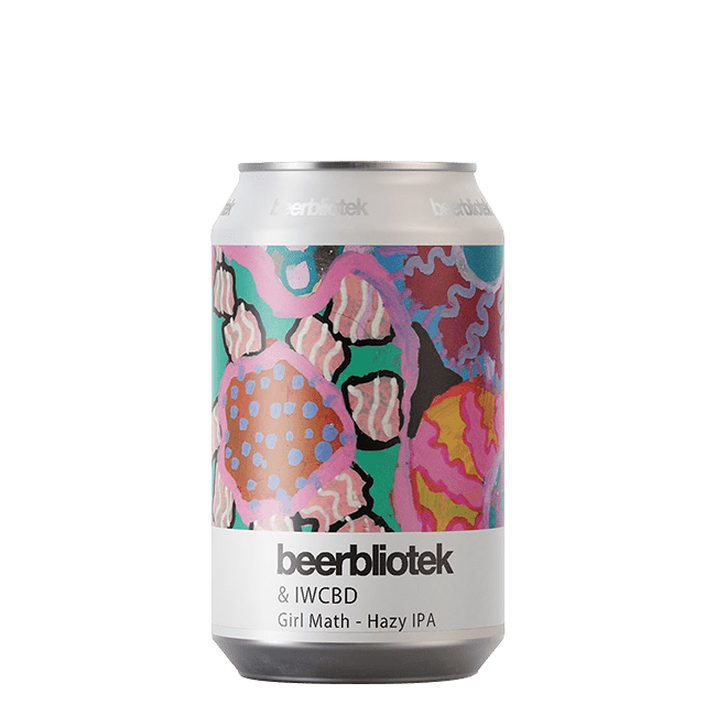 Beerbliotek Beerbliotek | Girl Math | 6,0% | Lattina 33 Cl. 33 CL Organic Beer